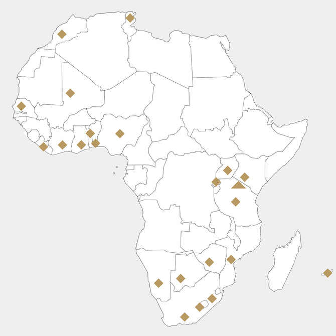 <p>While we are based in Brooklyn, NY, much of our team and advisors is from, has spent time living in, or has traveled throughout Africa. There’s so much more we can’t wait to see. Our name’s inspiration, Kibo, is denoted by the triangle on Mt. Kilimanjaro.</p>