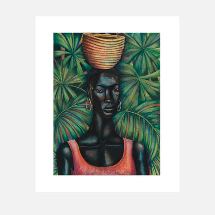 African Art Print - Adjoa