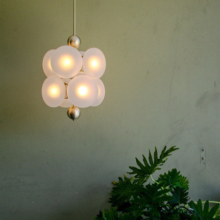Allure Smoked Glass Pendant Light