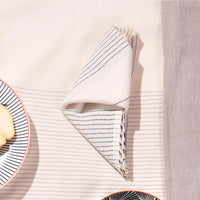 Awash Black and White Napkins Set