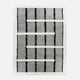 Black and White Geometric Rug - Wool