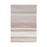 Beige Bath Mat - Cotton Washable