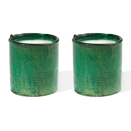 Luxury Mint Artisan Candles Set