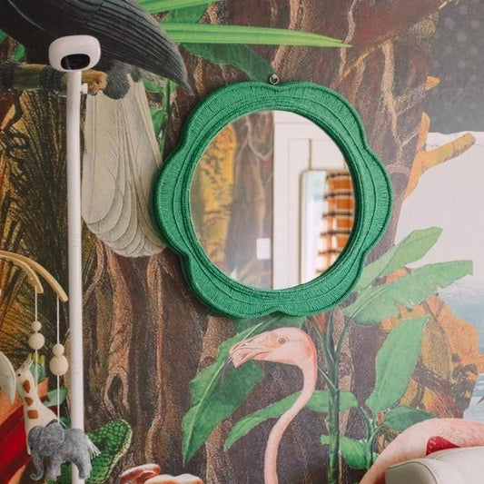 Decorative Wall Mirror - Turquoise Naka