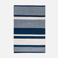 Navy Blue Bath Mat - Cotton