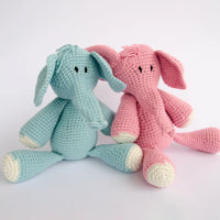 Ndlovu Pink Hand Crochet Elephant Toy