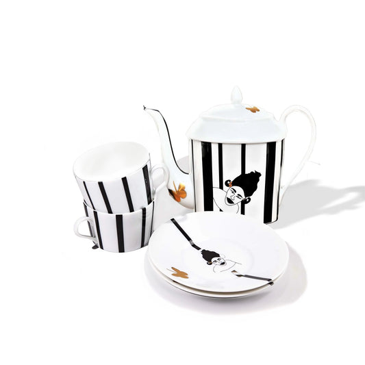 Nguka Limoges Tea Set 5 pc