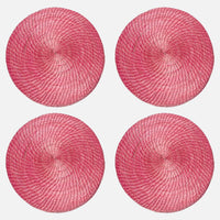 Pink Coastal Placemats 4 Set
