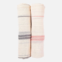 Swaddle Set 2 - Lali Gray and Pink