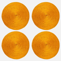 Yellow Summer Placemats 4 Set