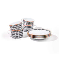 Limoges Tea Cup Gift Set 8 pc